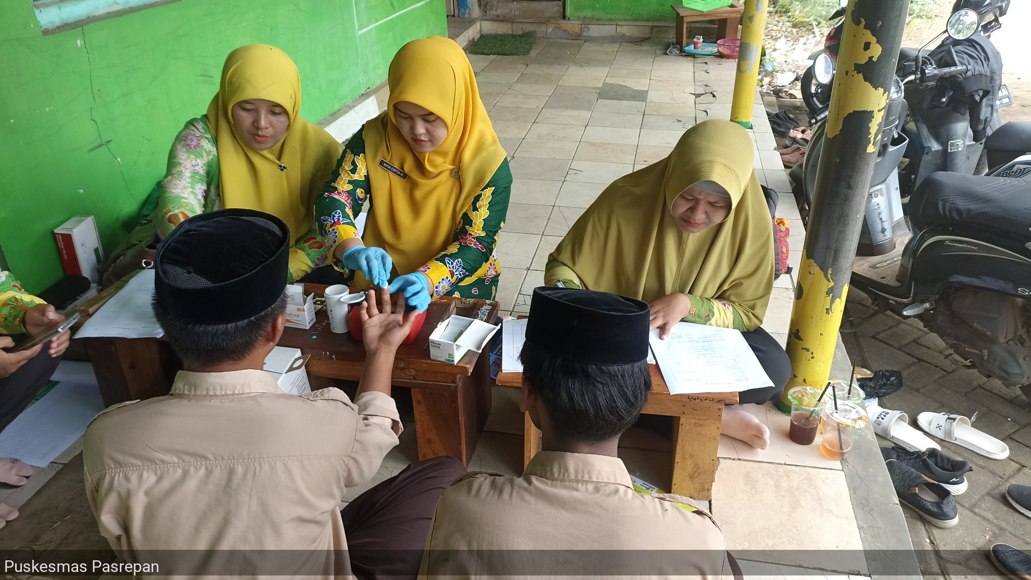 Cek Kesehatan Sejak Dini! Siswa MA Abu Amr Ikuti Pemeriksaan Hb & Gula Darah